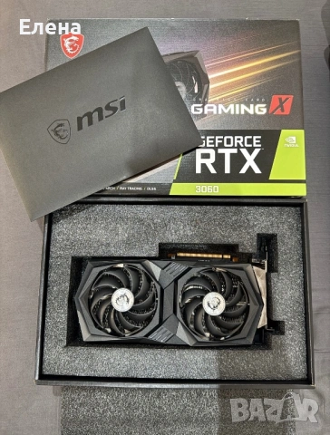 Видео карта MSI RTX 3060 Gaming X