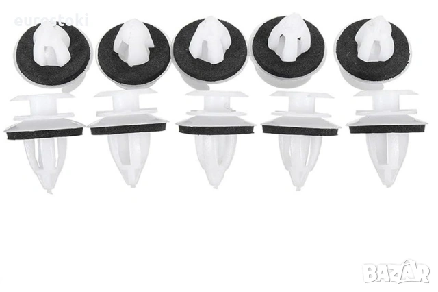 Комплект от 30 щипки за кора на врата с уплътнение за BMW серия  3 E36, E46, E90, E91, E92, снимка 5 - Аксесоари и консумативи - 53966808