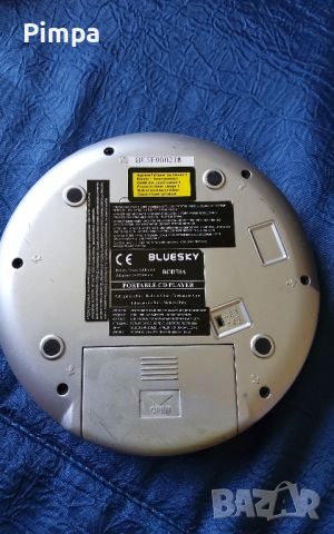 Bluesky discman дискмен, снимка 2 - Радиокасетофони, транзистори - 45221164