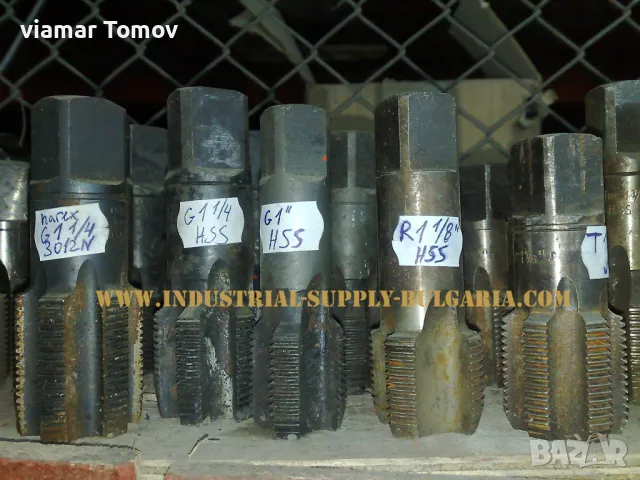 Метчици с тръбна и цолова резба , снимка 3 - Други инструменти - 49263900