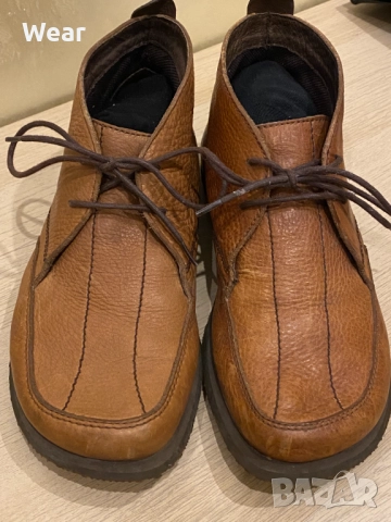 Мъжки боти Hush Puppies естествена кожа, снимка 3 - Мъжки боти - 52815449