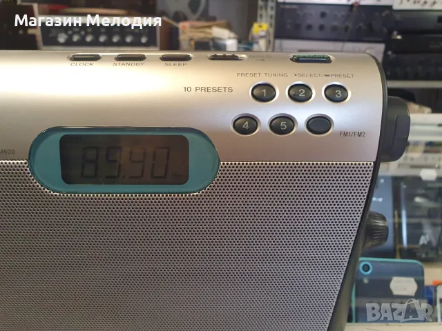 Радио SONY ICF-M600 Silver В отлично техническо и визуално състояние., снимка 4 - Радиокасетофони, транзистори - 49489292