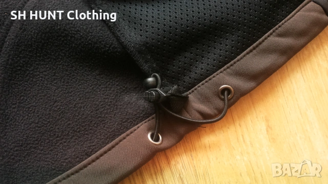 MUSK OX Softshell Jacket размер L за лов риболов горница вятърно устойчива - 2233, снимка 11 - Екипировка - 53638701