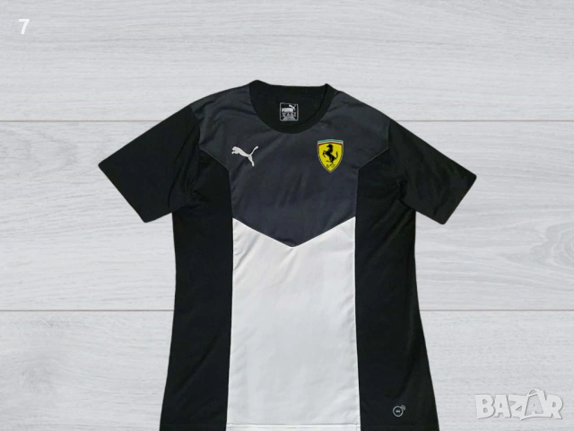 тениски Puma Scuderia Ferrari black , снимка 8 - Тениски - 53844519