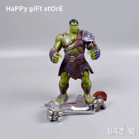 Статуетка Marvel:  Хълк (Hulk) (Hero Collector), екшън фигура 20см., снимка 3 - Колекции - 46739268