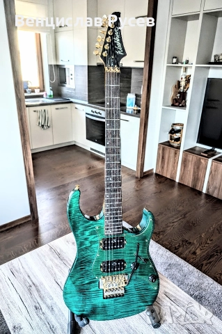 Washburn MG72 FVS, Mercury Series, 1996, Korea, снимка 2 - Китари - 52971146