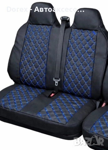 Комплект 2+1 универсална тапицерия за предни седалки на бус - еко кожа, снимка 3 - Аксесоари и консумативи - 53859285