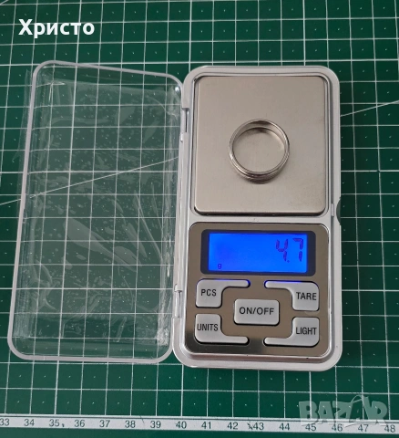 Прецизна везна от 0,1g до 500g, снимка 2 - Електронни везни - 53808681