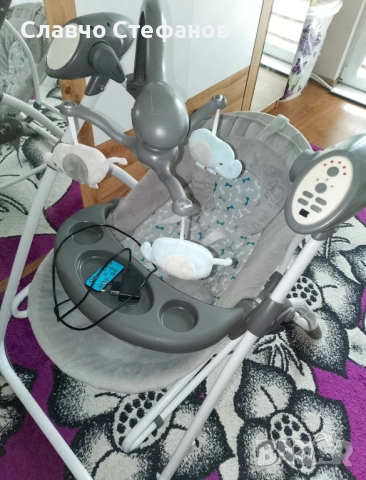 Шезлонг за бебе, снимка 3 - Детски шезлонги - 52132322