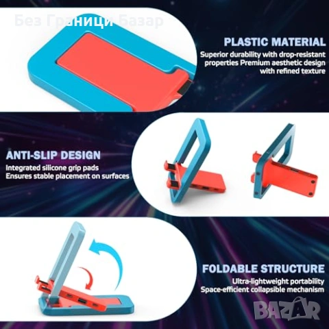 Нова стойка Сгъваема док станция за Switch 2 Switch OLED 4K HDMI PD, снимка 4 - Аксесоари - 53834336