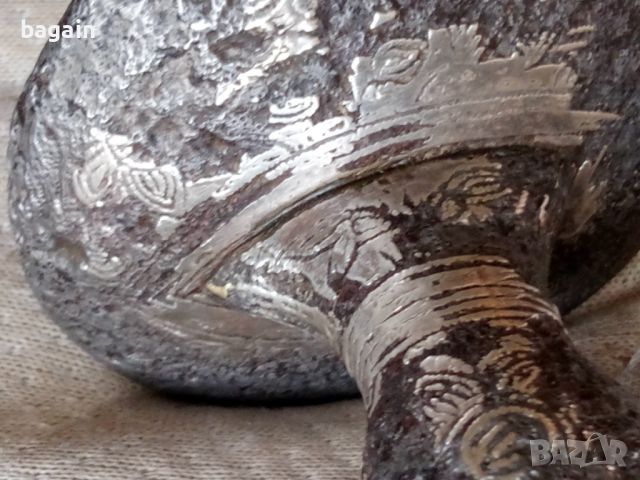 Уникална моголска сабя., снимка 5 - Антикварни и старинни предмети - 45714344