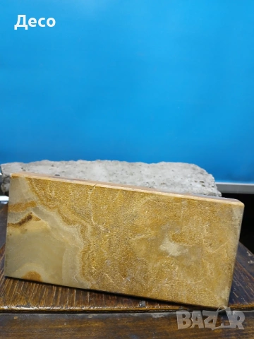 Стара римска статуетка,сувенир от мед и мрамор., снимка 6 - Антикварни и старинни предмети - 53476991