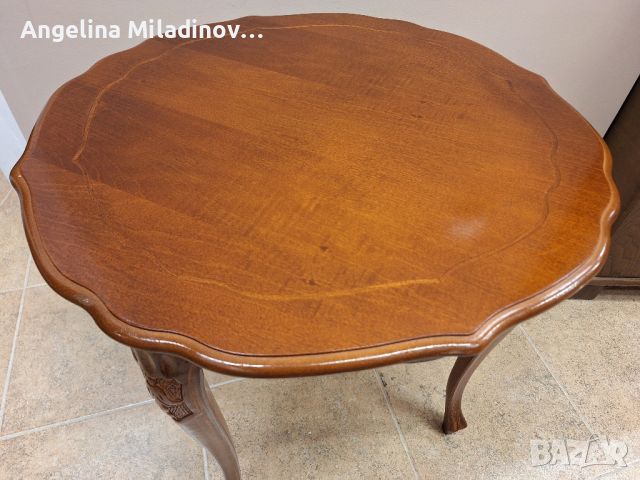 маса с Интарзия Луи XV  , снимка 5 - Маси - 46416746