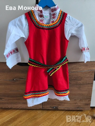 Народна носия за момиче 98 размер , снимка 2 - Детски комплекти - 53857857