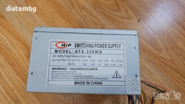 Компютърно захранване HIP ATX-350WB 