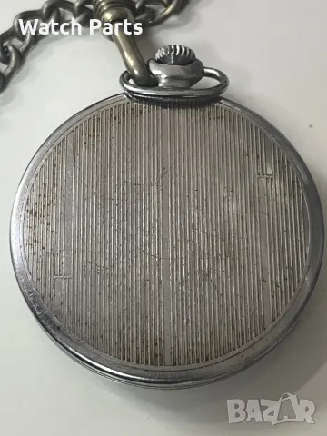 Механичен джобен часовник Мълния, снимка 6 - Джобни - 50230230