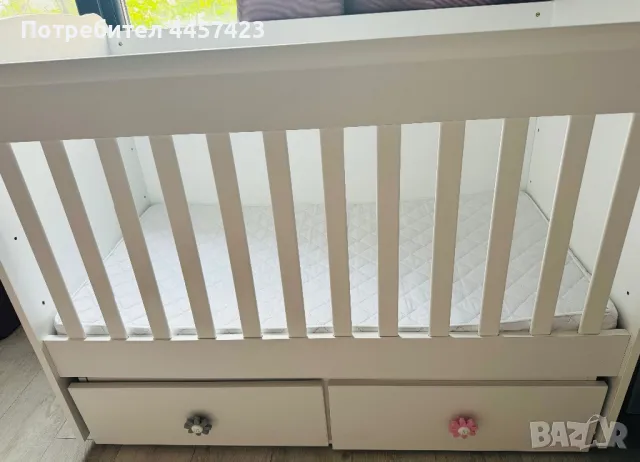 Бебешка кошара 60/120 + матрак+ протектор