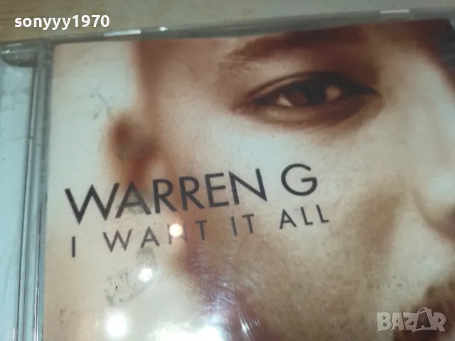 WARREN G CD 0105251744, снимка 10 - CD дискове - 50111507