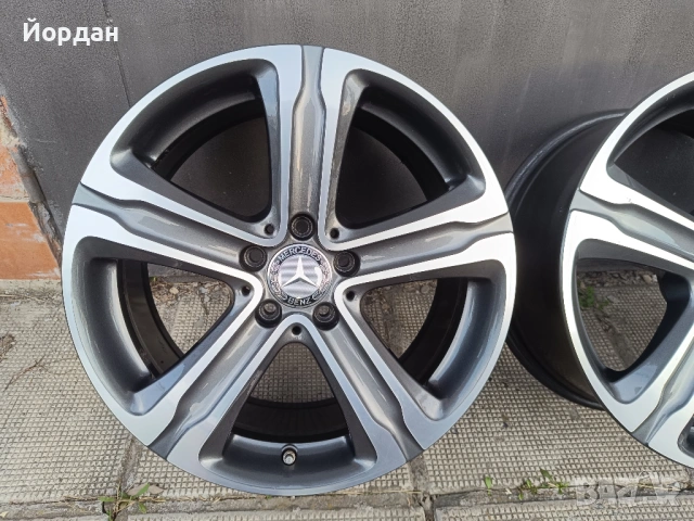 ОРИГИНАЛНИ джанти 18 ' цола 5x112 МЕРЦЕДЕС / MERCEDES BENZ ET38 8J + датчици, снимка 6 - Гуми и джанти - 54200716