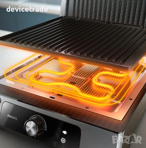 Електрическа скара Philips HD6301/90 Series 5000, 2200 W, снимка 3 - Други - 51778217