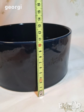 немска керамична купа Rosenthal Siena blue цвят кобалт 33/3, снимка 3 - Сервизи - 53409655