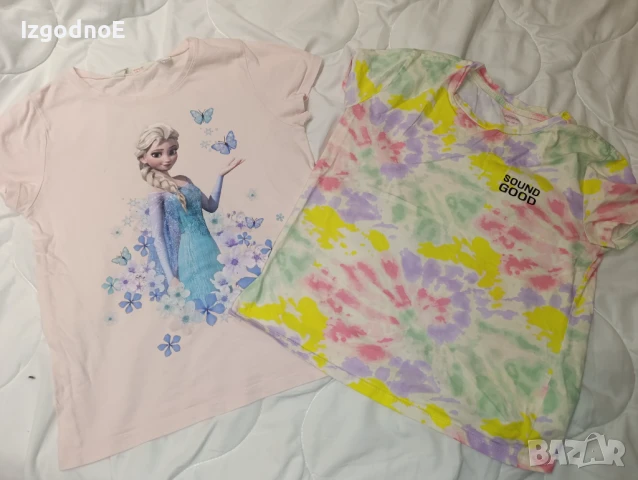 134/140 лот тениски Waikiki and H&M