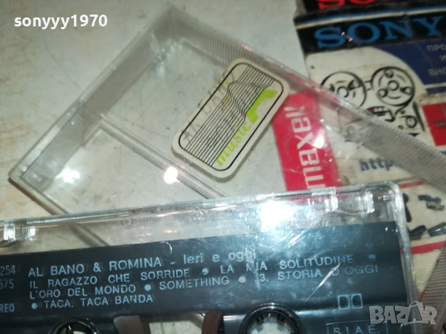 AL BANO & ROMINA-MADE IN ITALY ORIGINAL TAPE 1906251006, снимка 9 - Аудио касети - 50720471