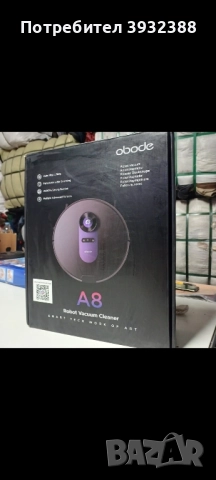 Робот прахосмукачка Obode A8, снимка 2 - Прахосмукачки - 52447549