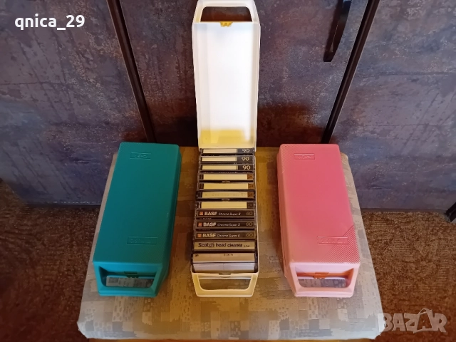 Кейс за съхранение на 12 броя аудио касети