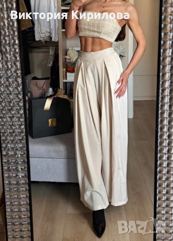 Beige Pants панталон, снимка 4 - Панталони - 52620742