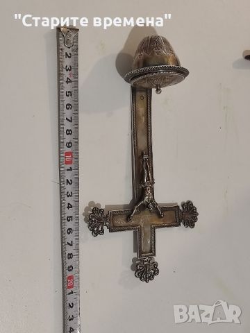 Стар Сребърен Кръст  за Стена, снимка 11 - Други ценни предмети - 45240762