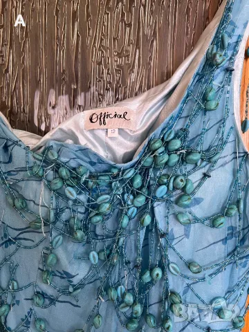 Бутикова рокля естествена коприна, снимка 8 - Рокли - 49421539