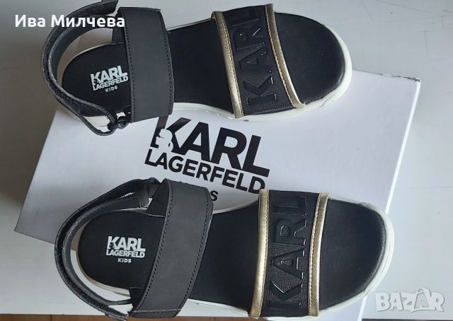Сандали Karl Lagerfeld 37, снимка 2 - Сандали - 45647666