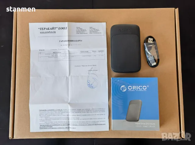 Продавам Външен Хард Диск ORICO 2TB USB 3.0  , снимка 1 - Външни хард дискове - 49100863