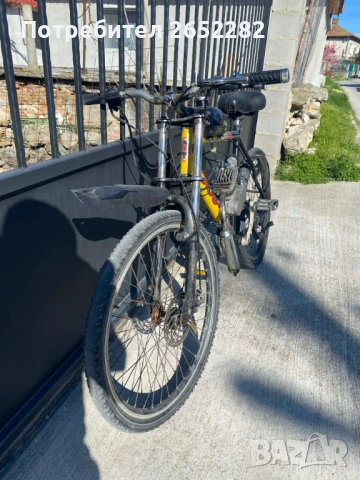 Велосипед с бензинов двигател, снимка 3 - Мотоциклети и мототехника - 54137019