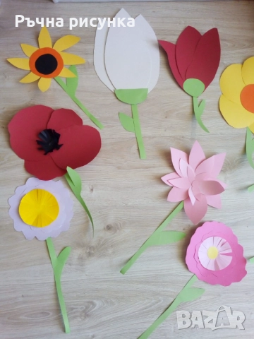 Ръчно изработена пролетна  и Великденска украса , снимка 8 - Декорация за дома - 50232181