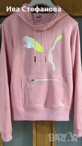 Уникален оригинален нов спортен с качулка суичър блуза Puma puma Пума , снимка 2 - Суичъри - 51700506