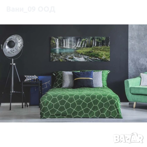 125см! Стъклена картина "Водопад", снимка 2 - Картини - 53945404