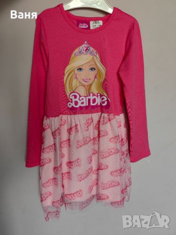 Рокля Барби на Зара, снимка 1 - Детски рокли и поли - 45682808
