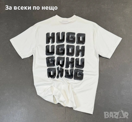 Hugo Boss Мъжка Бяла Тениска👕Мъжка Блуза С Къс Ръкав Код Mens P.259