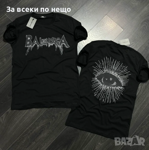 Balenciaga Мъжка Тениска👕Мъжка Блуза С Къс Ръкав Баленсиага - Различни Цветове Код Bal Style1, снимка 3 - Тениски - 53641841