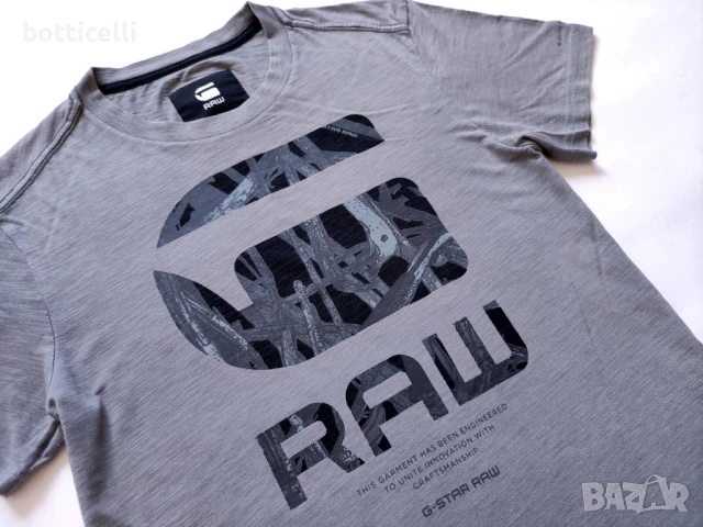 G-star Raw Men's Frikran R T Short Sleeve - M - оригинална мъжка тениска , снимка 5 - Спортни дрехи, екипи - 51120626