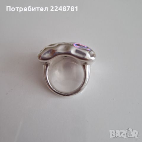 Сребърен пръстен , снимка 1 - Пръстени - 46473746