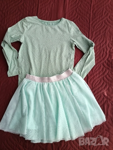 Есенен Зимен Лот за момиче р. 5-6г.116 , снимка 6 - Детски комплекти - 52107276