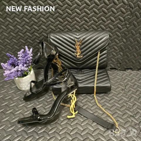 Дамски Сандали : 36-40 : YVES SAINT LAURENT , снимка 3 - Сандали - 47168145