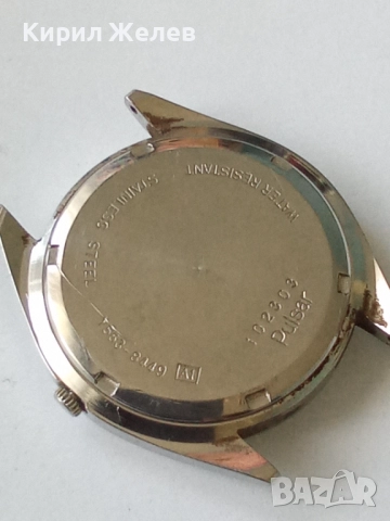 Механизъм с циферблат от стар ръчен часовник 52138, снимка 4 - Мъжки - 52272991