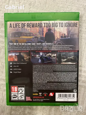 Mafia Definitive Edition Xbox One, снимка 3 - Игри за Xbox - 47412466