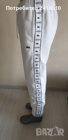 Lacoste Tapered Fit Pant Mens Size 4 - M  НОВО! ОРИГИНАЛ! Мъжко Долнище!, снимка 5 - Спортни дрехи, екипи - 51704051