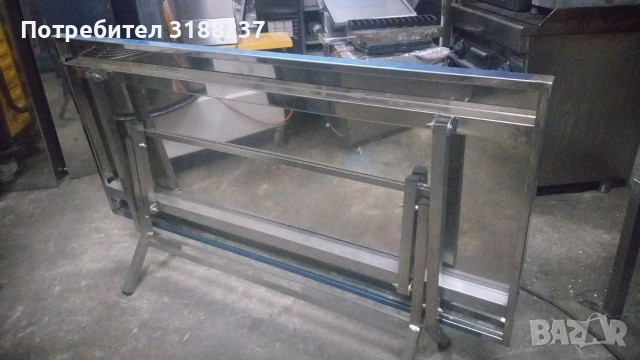 Чисто нова сгъваема работна маса 150 см., снимка 3 - Друго търговско оборудване - 54043474