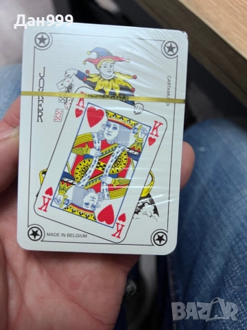 Карти за чист Бридж или Бридж белот made in belgium, снимка 2 - Карти за игра - 52827597